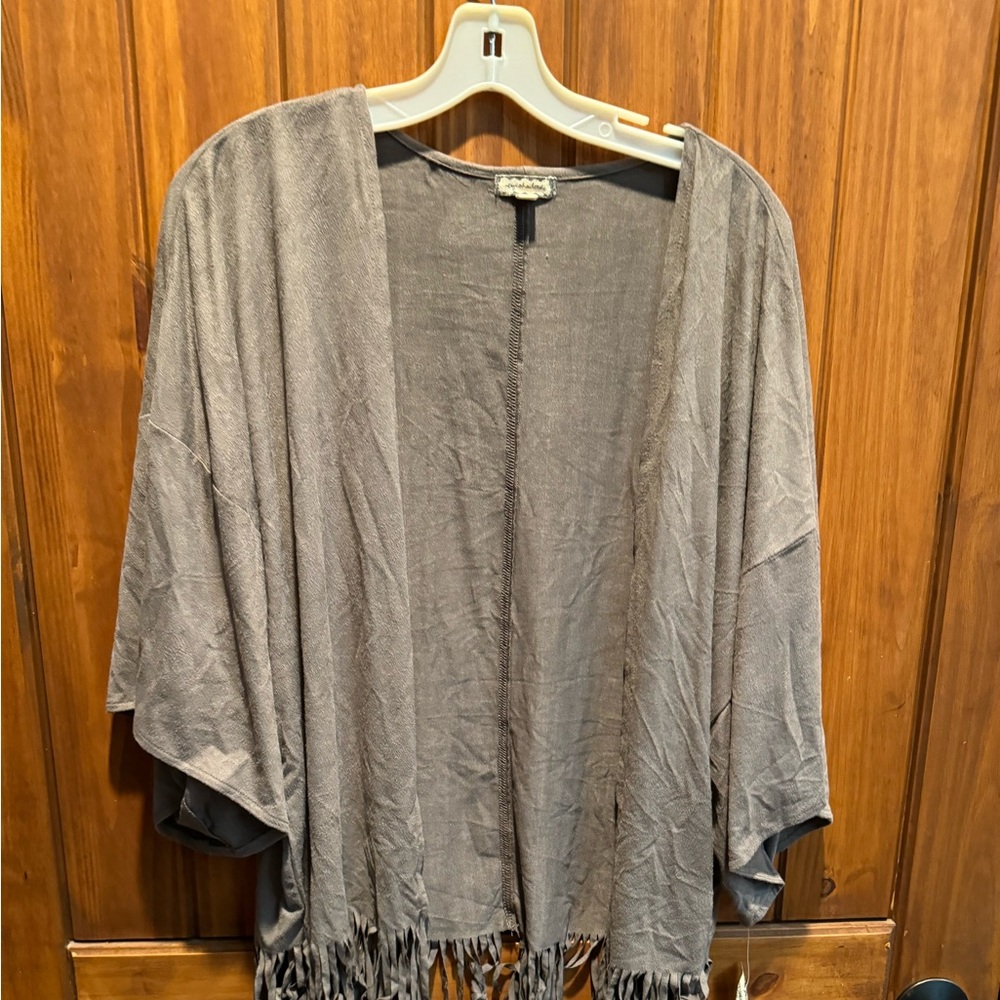 New with tags light gray cardigan